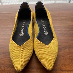 Rothy’s The Point 8.5 Marigold